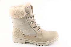 Dames  Veterboots gevoerd Panama Jack Tuscani.B28. Direct leverbaar uit de webshop van Reese Schoenmode.