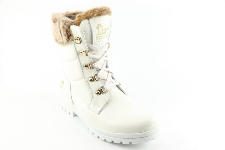 Dames  Veterboots gevoerd Panama Jack Tuscani.B27. Direct leverbaar uit de webshop van Reese Schoenmode.