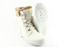 Dames  Veterboots gevoerd Panama Jack Tuscani.B27. Direct leverbaar uit de webshop van Reese Schoenmode.