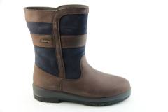 Dames  Enkel laarzen Dubarry Roscommon 3992.32-Navy-Brown. Direct leverbaar uit de webshop van Reese Schoenmode.