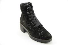 Dames  Enkel laarzen DL Sport 4133.RAFFA NERO. Direct leverbaar uit de webshop van Reese Schoenmode.