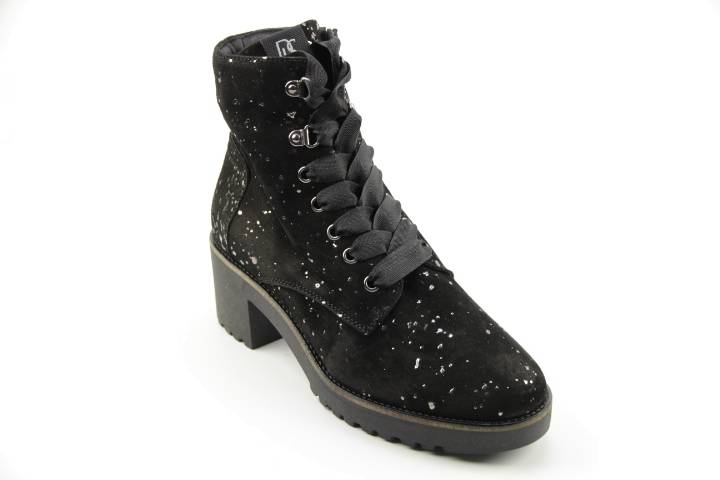 Dames  Enkel laarzen DL Sport 4133.RAFFA NERO. Direct leverbaar uit de webshop van Reese Schoenmode.
