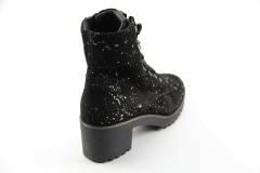 Dames  Enkel laarzen DL Sport 4133.RAFFA NERO. Direct leverbaar uit de webshop van Reese Schoenmode.