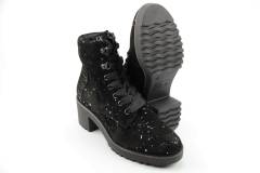 Dames  Enkel laarzen DL Sport 4133.RAFFA NERO. Direct leverbaar uit de webshop van Reese Schoenmode.