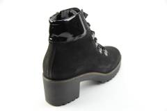 Dames  Enkel laarzen DL Sport 4531.NABUK NERO. Direct leverbaar uit de webshop van Reese Schoenmode.