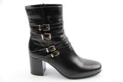 Dames  Enkel laarzen Unisa OPRA.BLACK. Direct leverbaar uit de webshop van Reese Schoenmode.