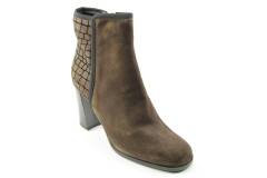 Dames  Enkel laarzen Maripe 23107.TAUPE. Direct leverbaar uit de webshop van Reese Schoenmode.