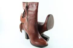 Dames  Enkel laarzen Via Vai 111161 DEAN.TOBAGO LEER. Direct leverbaar uit de webshop van Reese Schoenmode.