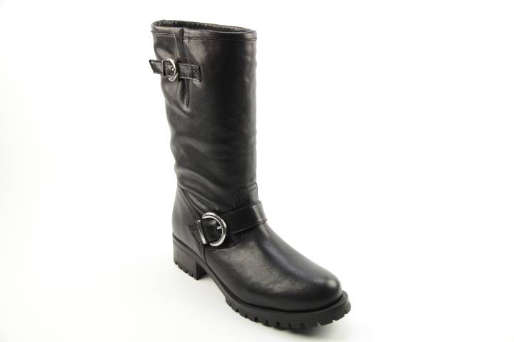Dames  Enkel laarzen gevoerd Unisa INSOLA.BLACK. Direct leverbaar uit de webshop van Reese Schoenmode.