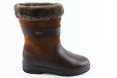 Dames  Enkel laarzen gevoerd Dubarry Foxrock 3764.52-Walnut. Direct leverbaar uit de webshop van Reese Schoenmode.