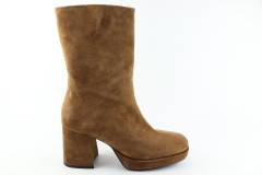 Dames  Kuit laarzen Via Vai Lilla 57041.03-308 Cognac. Direct leverbaar uit de webshop van Reese Schoenmode.