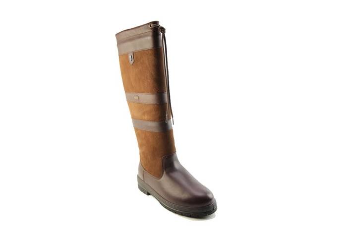 Dames  Lange laarzen Dubarry Galway 3885  Ex-Fit.52-Walnut. Direct leverbaar uit de webshop van Reese Schoenmode.