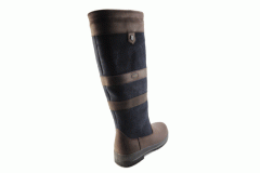 Dames  Lange laarzen Dubarry Galway 3885.32 Navy-Brown. Direct leverbaar uit de webshop van Reese Schoenmode.