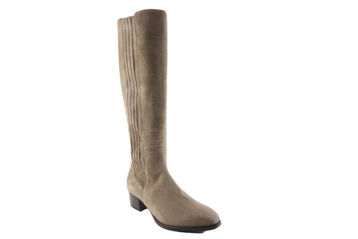 Dames  Lange laarzen Marcos Nalini 22I092.Cam 87 Taupe. Direct leverbaar uit de webshop van Reese Schoenmode.