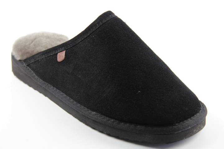 Pantoffels Heren slippers Warmbat Classic.Black 521099-13. Direct leverbaar uit de webshop van Reese Schoenmode.