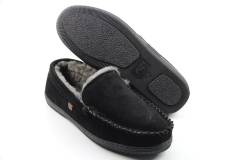 Pantoffels Heren pantoffels Warmbat Grizzly.Black 441099-33. Direct leverbaar uit de webshop van Reese Schoenmode.