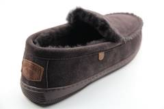 Pantoffels Heren pantoffels Warmbat Grizzly.Chocco 4410-65. Direct leverbaar uit de webshop van Reese Schoenmode.