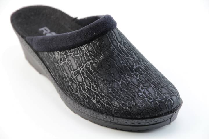 Pantoffels Dames slippers Rohde 2455.90. Direct leverbaar uit de webshop van Reese Schoenmode.