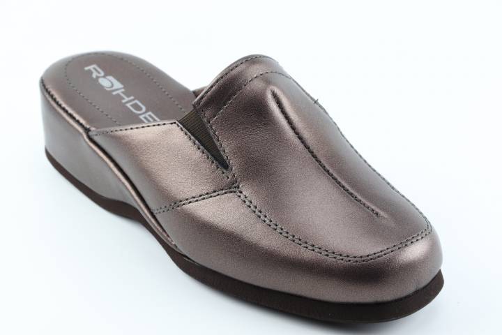 Pantoffels Dames slippers Rohde 6142.77. Direct leverbaar uit de webshop van Reese Schoenmode.