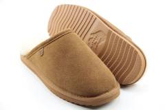 Pantoffels Dames slippers Warmbat Classic.25 COGNAC. Direct leverbaar uit de webshop van Reese Schoenmode.