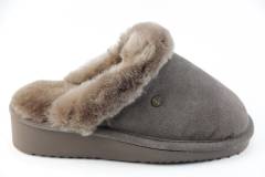 Pantoffels Dames slippers Warmbat Alice.Pebble 381088-13. Direct leverbaar uit de webshop van Reese Schoenmode.