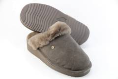 Pantoffels Dames slippers Warmbat Alice.Pebble 381088-13. Direct leverbaar uit de webshop van Reese Schoenmode.