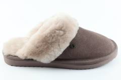 Pantoffels Dames slippers Warmbat Flurry.Liver 321064-13. Direct leverbaar uit de webshop van Reese Schoenmode.