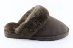 Pantoffels Dames slippers Warmbat Flurry.Pebble 321088-13. Direct leverbaar uit de webshop van Reese Schoenmode.