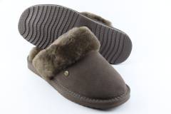 Pantoffels Dames slippers Warmbat Flurry.Pebble 321088-33. Direct leverbaar uit de webshop van Reese Schoenmode.