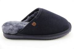 Pantoffels Dames slippers Warmbat Classic.45 Navy. Direct leverbaar uit de webshop van Reese Schoenmode.