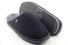 Pantoffels Dames slippers Warmbat Classic.45 Navy. Direct leverbaar uit de webshop van Reese Schoenmode.