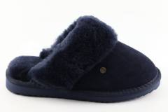 Pantoffels Dames slippers Warmbat Flurry.Navy 321045-33. Direct leverbaar uit de webshop van Reese Schoenmode.
