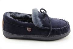 Pantoffels Dames pantoffels Warmbat Koala.Navy 341045-33. Direct leverbaar uit de webshop van Reese Schoenmode.